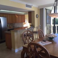 Kitchen dining area